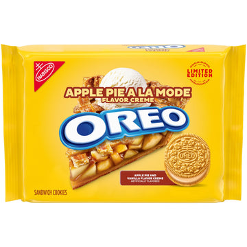 Oreo Limited Edition Apple Pie a la Mode Sandwich Cookies, 10.68 oz