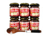 S&B Chili Oil With Crunchhy Garlic 3.9Oz Pack Of 6 Bundle With Free Kc Commerce Wodden Spoon (3.9Oz Pack Of 6 Spicy)