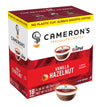 Camerons Coffee Single Serve Pods, Flavored, Vanilla Hazelnut, 18 Count (Pack of 1)