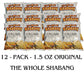 Generic Whole Shabang Potato Chips, Original Flavor, 1.5 oz (12 Pack), Crunchy Snack, Perfect for Parties and Gatherings