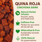Quina Roja Herbal Tea (Red Cinchona Bark) - 4 oz (113 g) - 100% Natural  Vegan  Non-GMO  Gluten-Free  Wildcrafted Herbal Tea - Crafted by Nature - Authentic & Fresh Loose Leaf Tea - by BexpertsUSA