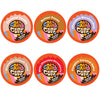 Crazy Cups Flavored Coffee Pods Variety Pack, Medium Roast Flavored Coffee K Cups Variety Pack (Including Pumpkin), Single Serve