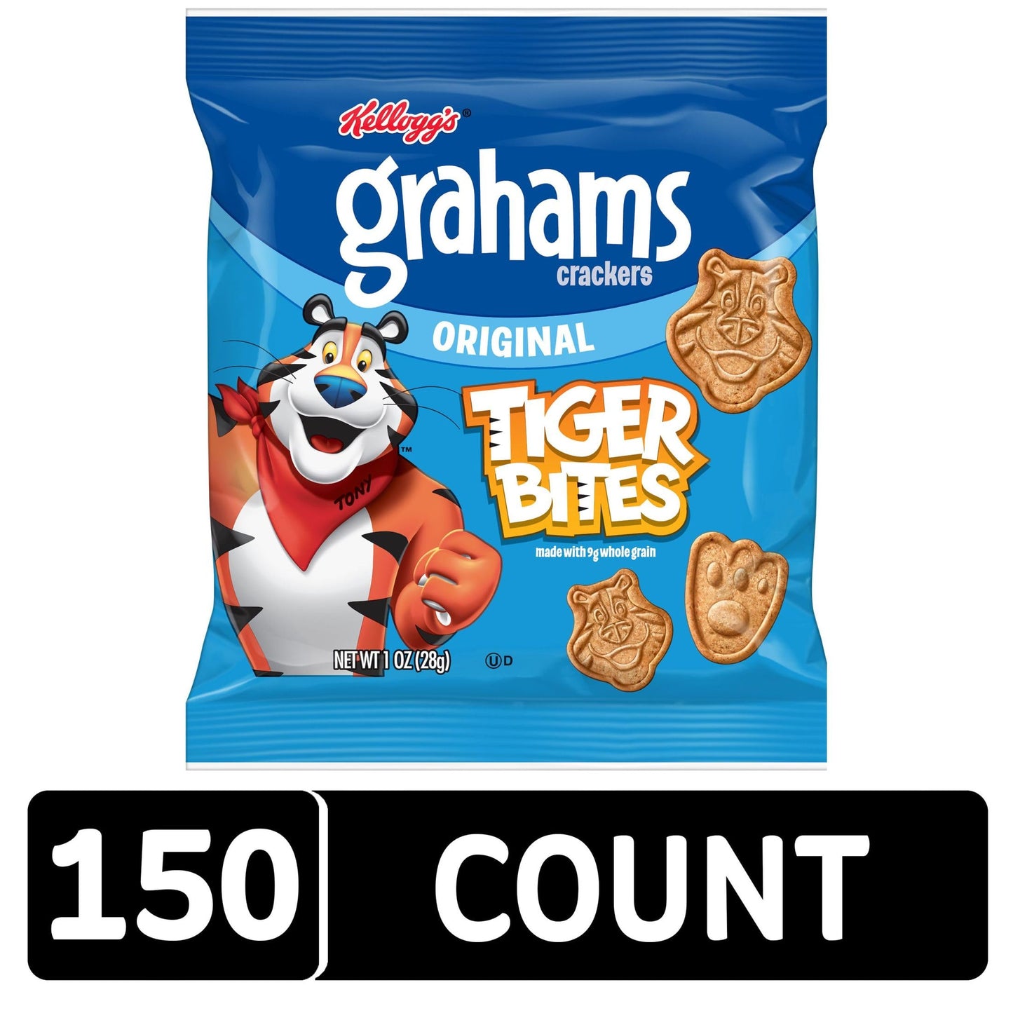Keebler Elf, Original Graham Cracker, 1-Ounce Single Serve Packs (Pack of 150)