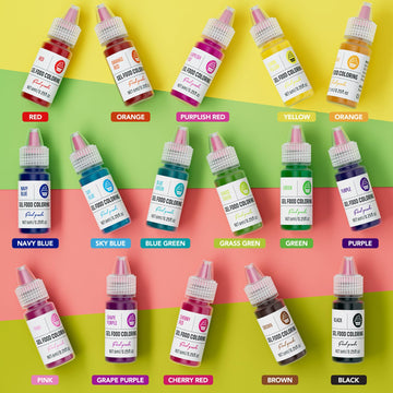 Gel Food Coloring Set - 16 Vibrant Colors Food Dye Tasteless , Concentrated Edible Icing Colors For Baking, Cake Decorating, Coo