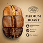 Gold Coffee Company Kanaloa Premium House Blend | Gourmet Medium Roast Ground Coffee | 100% Arabica Roasted Beans | 1 Lb. (Pack