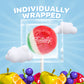 Fruit Lollipops - 2 Pound Bulk Pack (80 Count) - Assorted Fruit Flavored Hard Candy - Flat Suckers For Kids And Parties