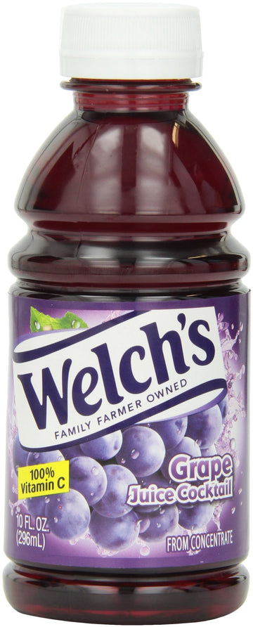 Welch's Grape Juice Cocktail, 10 oz - Pk of 24