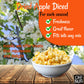 Dried Apple | 1 Lb - Dried Fruit Diced | No Added Sugar | Dehydrated Fruit Bites | Packed In New York Zip-Seal Bag For Exceptional Freshness By Oh Nuts
