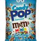 CANDY POP M&M Minis Candy Coated Popcorn (5.25oz bags) Made with Real M&M MinisCandy Pieces - Pack of 6