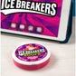 Ice Breakers Sours Assorted Fruit Flavored Sugar Free Mints, 1.5 oz Tin, 8 Count, Violet