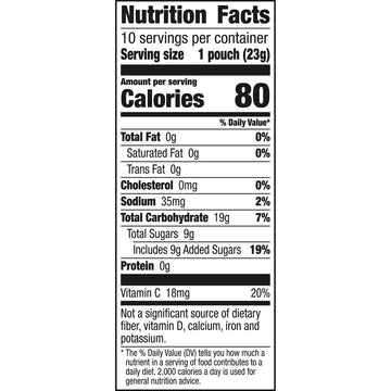 Disney Mickey and Friends Fruit Flavored Snacks, Treat Pouches, Gluten Free Snack, 10 Ct, 8 oz (Pack of 8)