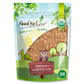 Food to Live Organic Toasted Hulled Sesame Seeds, 8 Ounces - Crunchy and Nutritious Snack, Oven Roasted, Unsalted, No Oil Added,