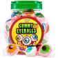 30 Gummy Eyeballs  Spooky Halloween Eyeball Candy in 4 Flavors  Soft Gummies with Jelly Filling  Individually Wrapped  By 4YoreElves (19 oz)