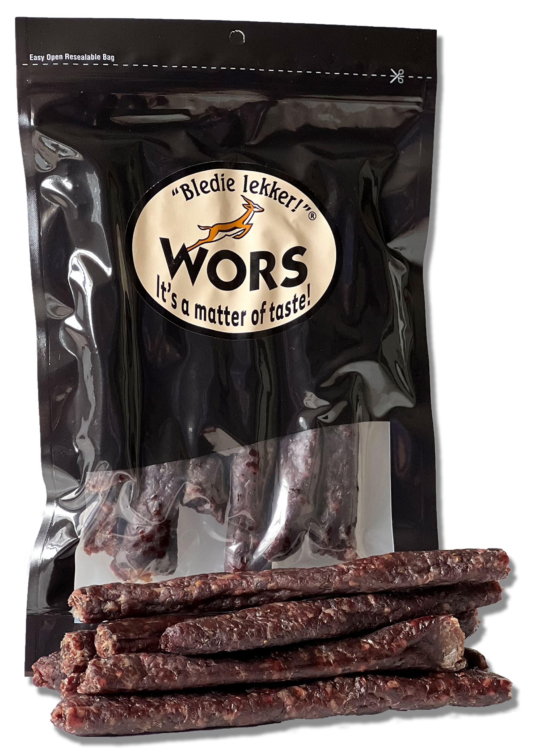 Bledie Lekker Droewors One Pound Resealable Bag - 16oz
