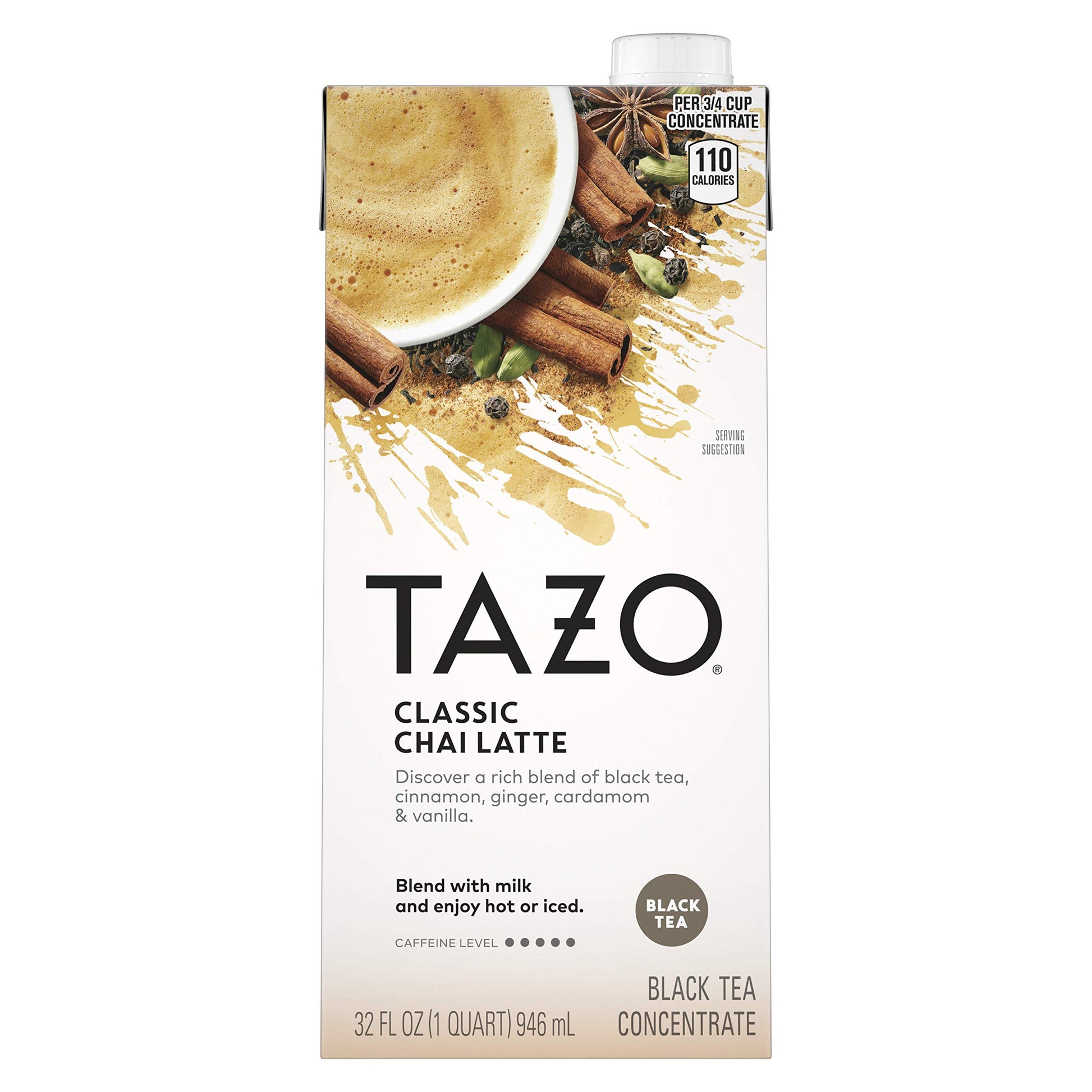 Tazo Classic Chai Latte Concentrate, 32 Oz