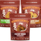 Manischewitz Gluten Free Macaroons 10oz (3 Pack Variety - Unique Flavors) Rocky Road, Pistachio Orange & Chocolate Chip | Lactos