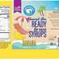 Hypothermias Shaved Ice & Snow Cone Syrup - Quart (32 Fl. Oz) - Banana - Non-Gmo 100% Pure Cane Sugar