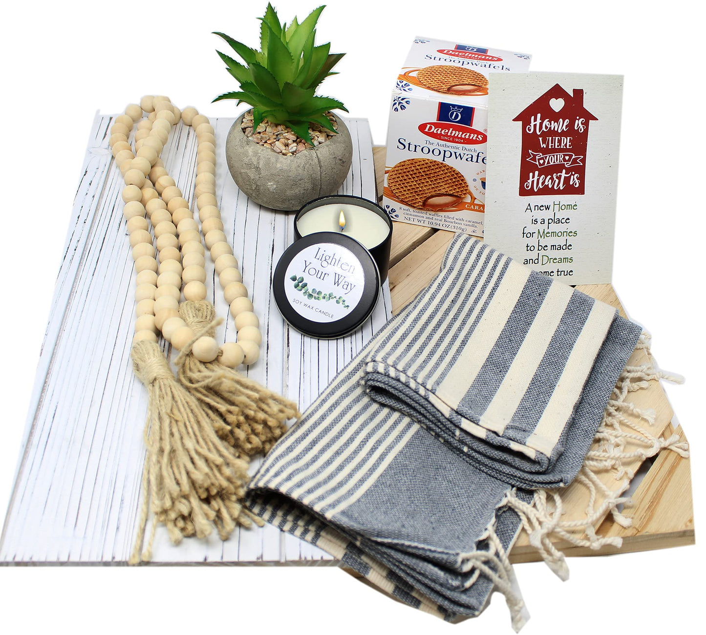 Perfect Housewarming Gift Basket for New Home | Hostess House Warming Gift for Couple, Women, Family