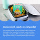 Chicken of the Sea Wild Caught Light Tuna, 2.5 oz. Packets (Box of 12), Lemon Garlic Seasoning