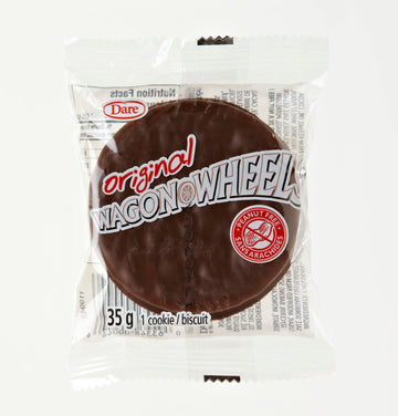 Dare Wagon Wheels Original Cookies, 630G/22.2 Oz, Box, 18 Pack, Peanut-Free