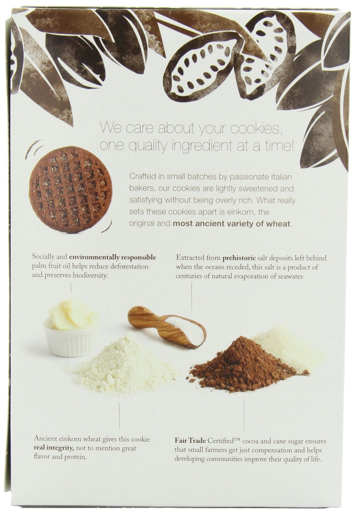 Jovial - Cookie - Organic - Einkorn - Crispy Cocoa - 88 Oz - Case Of 12(D0102H5Ks06)