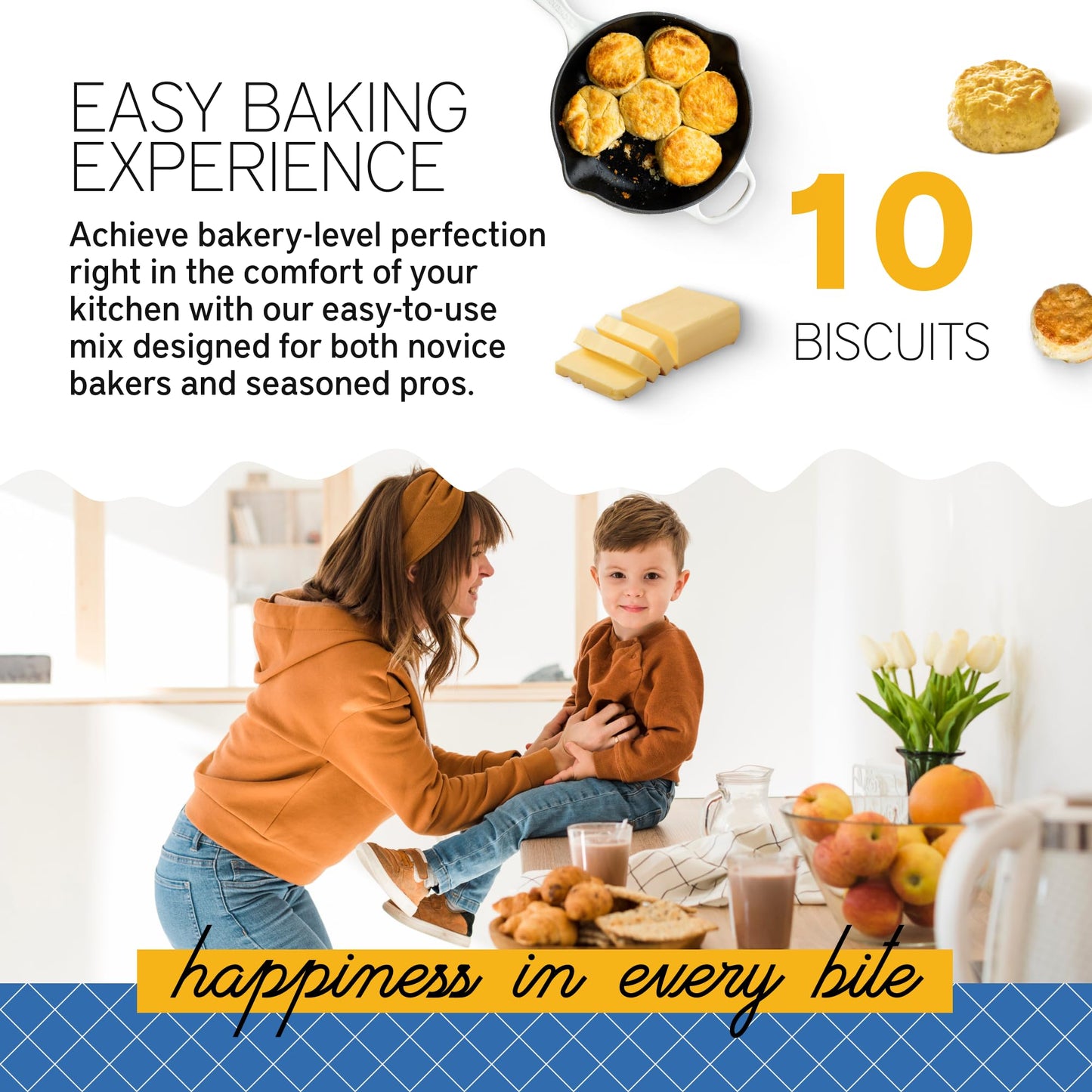 Southern Living Gourmet Original Biscuit Mix, Easy-To-Bake Delight, Dinner Biscuits, Breakfast Biscuits, Baking Mix, Pantry Stap
