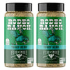Fire & Smoke Society BBQ Chicken Seasoning 9.5 oz (2-Pack) - Perfect for Chicken, Pork, Fish, Vegetables with Buttermilk & Herbs