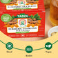 Tadin Turmeric Herbal Tea Blend, Caffeine Free, 24 Tea Bags per Box, Pack of 6