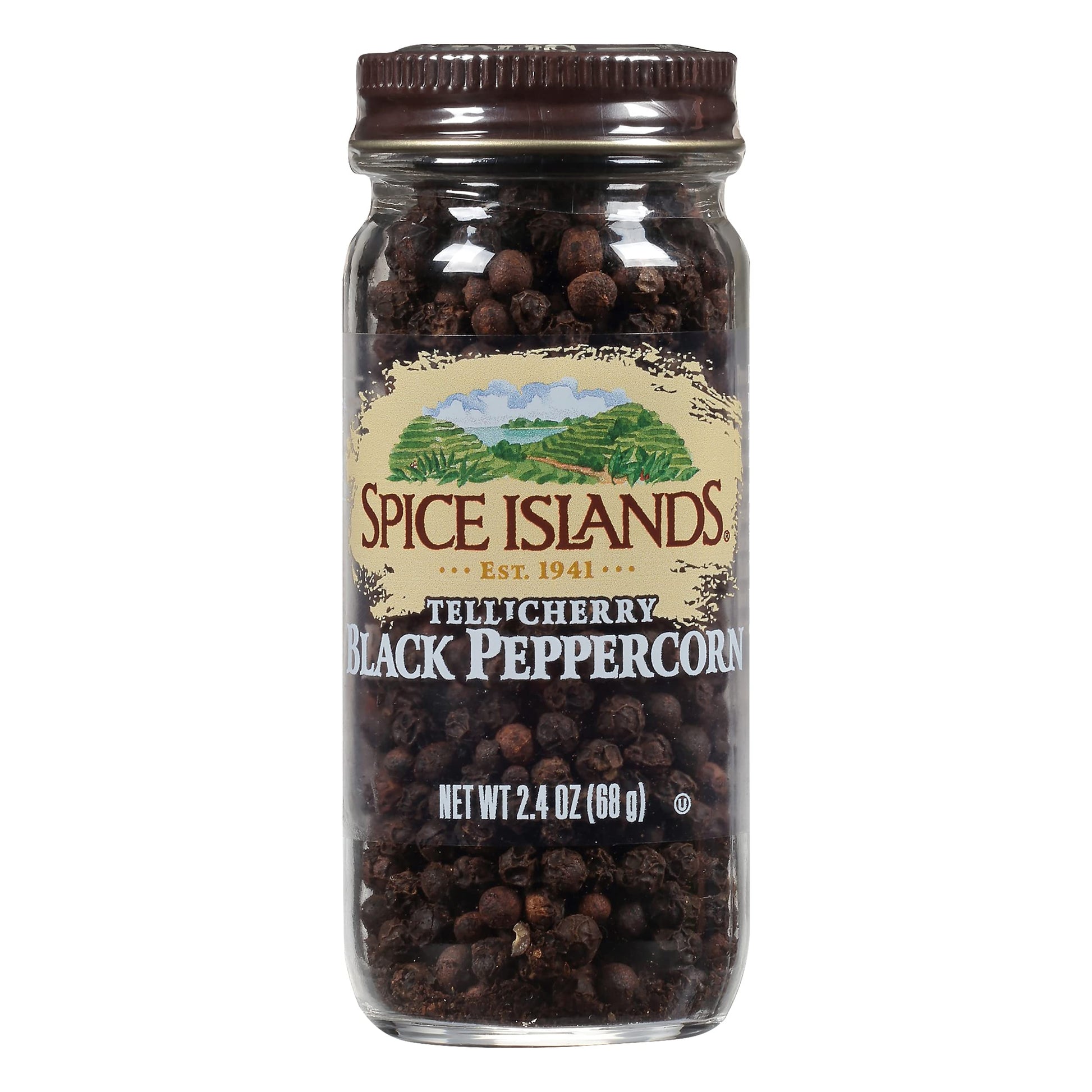 Spice Islands Tellicherry Black Peppercorn, 2.4 Ounce