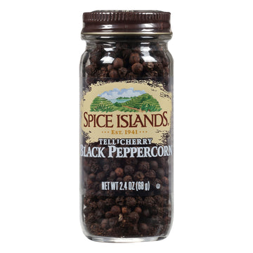 Spice Islands Tellicherry Black Peppercorn, 2.4 Ounce
