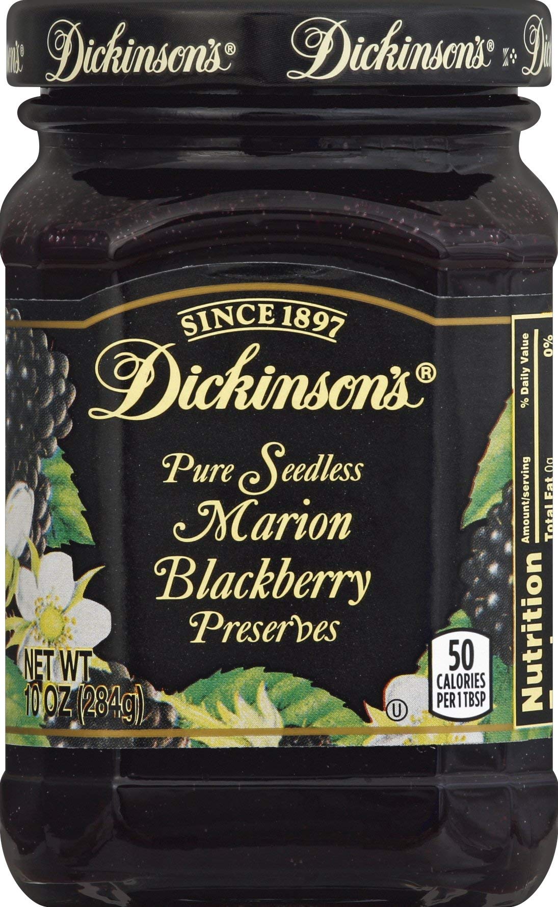 Dickinson'S Preserves, Sdls Blckbry, 10-Ounce (Pack Of 6)