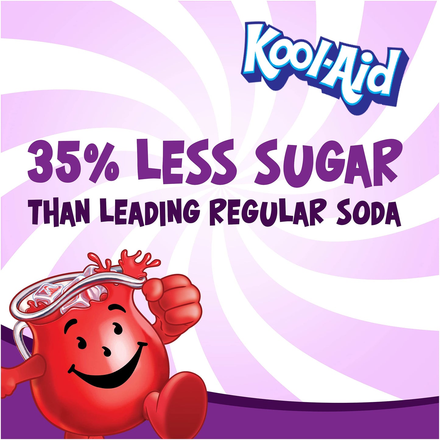 Kool-aid Grape Mix 19 Oz Container (2 Pack)