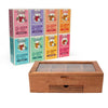 Southern Breeze Cold Brew Sweet Tea Variety Pack with Tea Chest Iced Tea with Black Tea and Zero Carbs Zero Sugar, 20 Individual