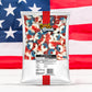 CANDY BREAK Gummy Candy Rings - Strawberry & Blue Raspberry, 5 lb Bulk Bag, Share Size Snacks for Kids & Grown Ups