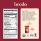 Brodo Spicy Nonna Roasted Garlic & Chili Chicken Bone Broth, Nutrient Dense, Chef Crafted, 6x8.3oz Pouches, No Preservatives