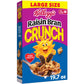 Kellogg's Raisin Bran Crunch Breakfast Cereal, Fiber Cereal, Family Breakfast, Large Size, 19.7oz Box (1 Box)