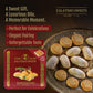 Zalatimo Sweets Since 1860, 100% All Natural Sesame & Butter Shortbread Cookies, Square Metal Gift Tin, Slightly Sweet Cookies With No Preservatives, No Additives, No Corn Starch, No Syrups! 1.4Lbs