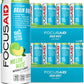 LIFEAID FOCUSAID Energy Blend Drink, Nootropics, 100mg Caffeine, 12 Fl Oz, Pack of 24, Focusaid