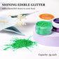 SigWong Edible Glitter Set - 8 Colors Prism Powder, 3g/bottle for Cakes, Cocktails, and Desserts