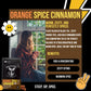 REVIVAL TEA COMPANY Orange Spice Cinnamon Tea - Black Tea Blend with Orange Peel - Loose Leaf 6 Ounces