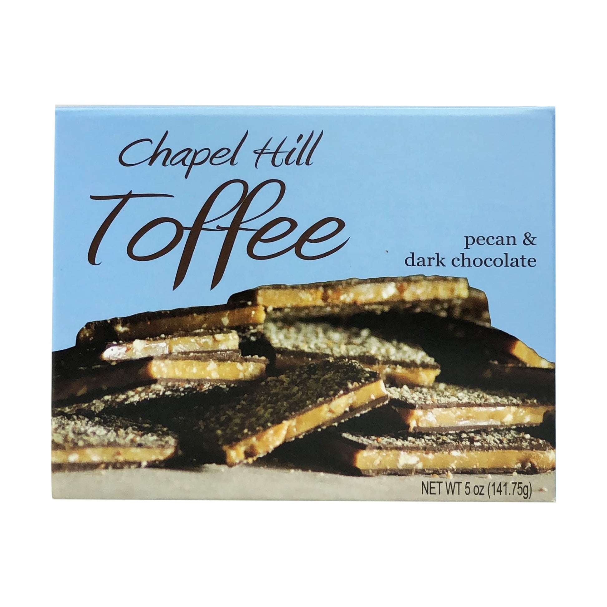 Chapel Hill Toffee Dark Chocolate Pecan Toffee 5 Oz
