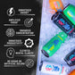 Gorilla Mind Energy Drink | Unmatched Energy  Amplified Focus | N-Acetyl-L-Tyrosine  Alpha-GPC  200mg Caffeine  Uridine  Saffron | 0 Sugar Or Artificial Colors | 16oz | 12-Pack (Variety Pack #2)