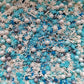 Homankit Frozen Sprinkles Candy Snowflake Pearl Sugar Cake Cupcake Toppers Cookie Ice Cream Dessert Decorations 3 Ounce