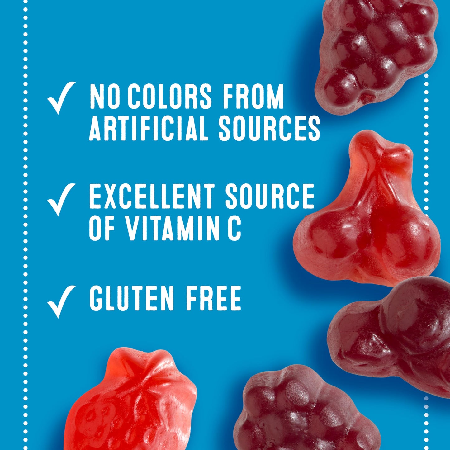 Motts Fruit Flavored Snacks, Halloween Treats, Berry, Gluten Free Snack, Family Pack, 40 Ct, 32 oz