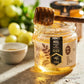 Honigma Raw Honey | Exquisite Taste | 100% Pure | Unpasteurized | Unfiltered | Partially Crystallized | (8.8 Fl Oz (Pack Of 4),