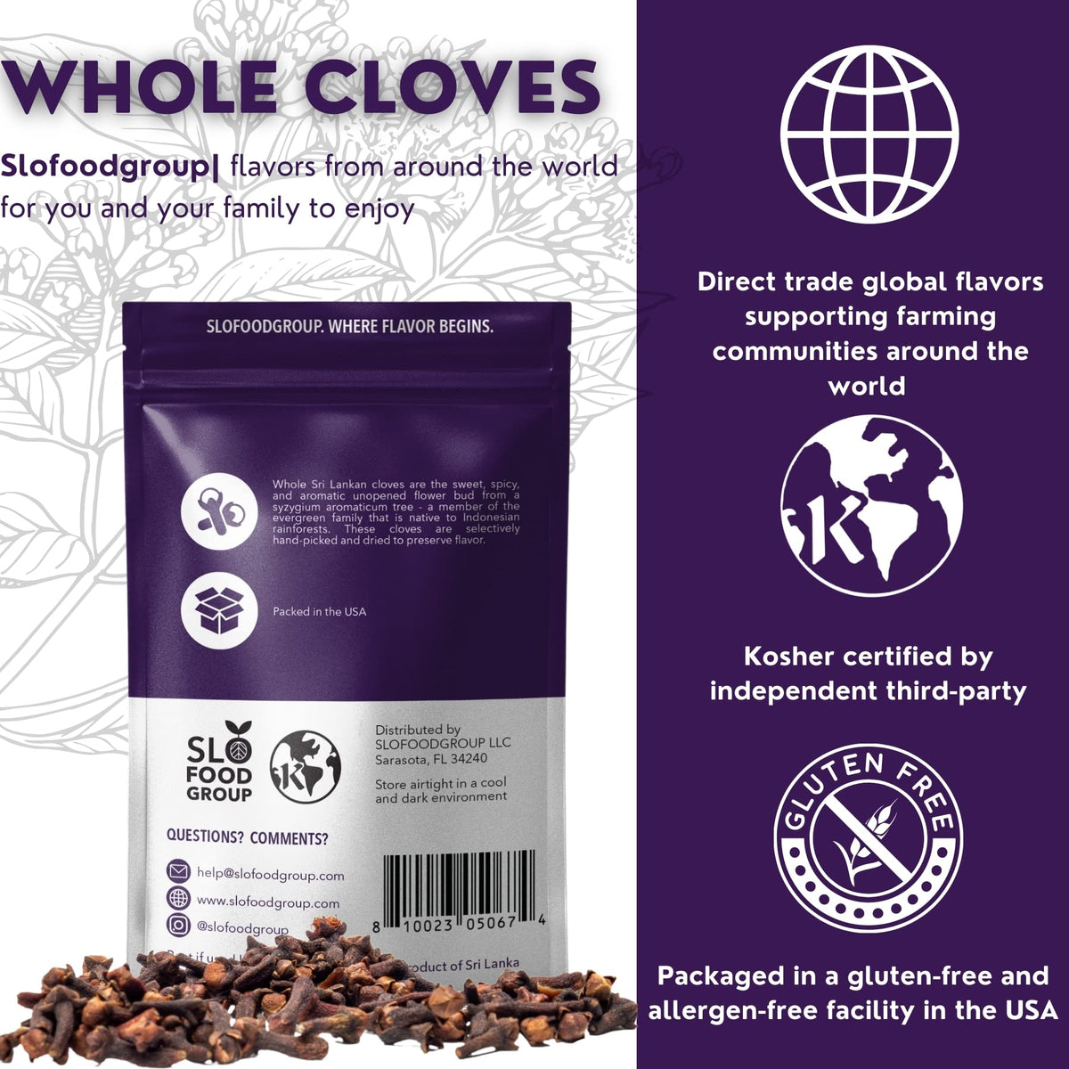Cloves Amazon Slofoodgroup Whole Cloves hand picked cloves, 2 oz whole cloves ...