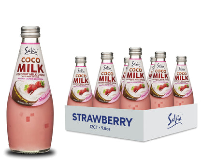 Savia - Coconut Milk Drink, Quality Coconut-Based Beverage, Made with Real Coconut Pulp & Natural, Delicious & Refreshing, Veget