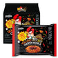 PALDO FUN & YUM Volcano Hot & Spicy Chicken Flavored Instant Ramen, 4.93 Ounce (Pack of 4)