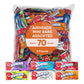 Airheads Mini Bars 2 Pounds Approx 70 Pieces - Individually Wrapped - Assorted Fruit Flavored Cherry - Grape - Mystery Flavor - 
