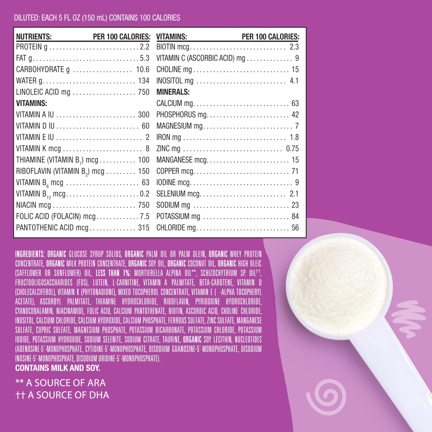 Earths Best Organic Sensitivity Infant Formula For Babies 0-12 Months, Reduced Lactose Powder Formula With Iron, Omega-3 Dha, And Omega-6 Ara, 32 Ounce Value Container